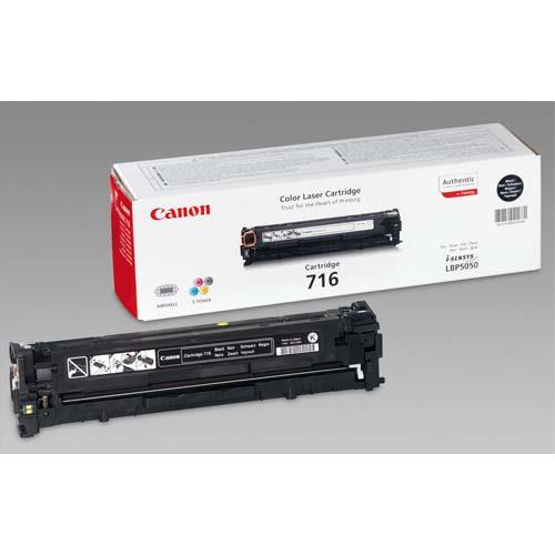 [875004] CANON Cartouce toner Noir CRG716BK (dont eco-taxe de 0,10 €)