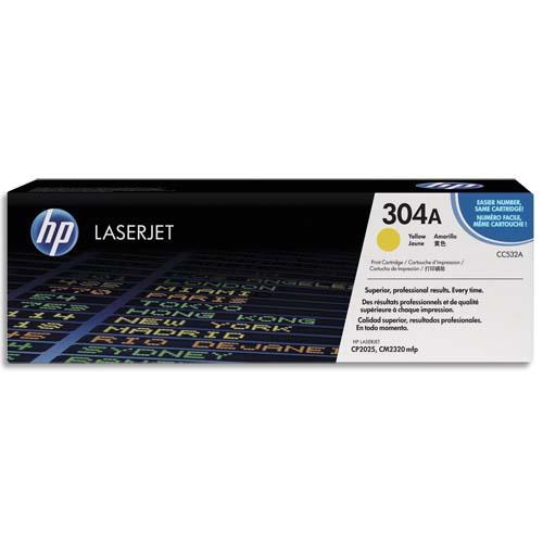 [875410] HP Toner Jaune CC532A (dont eco-taxe de 0,20 €)