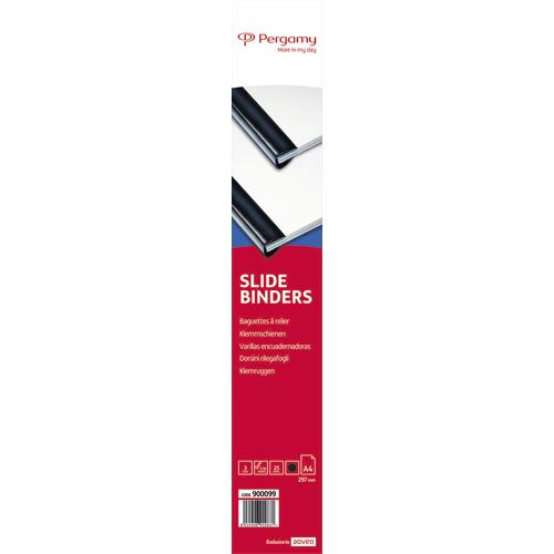 [900099] PERGAMY Boîte de 25 baguettes à relier 3mm Noir 900099