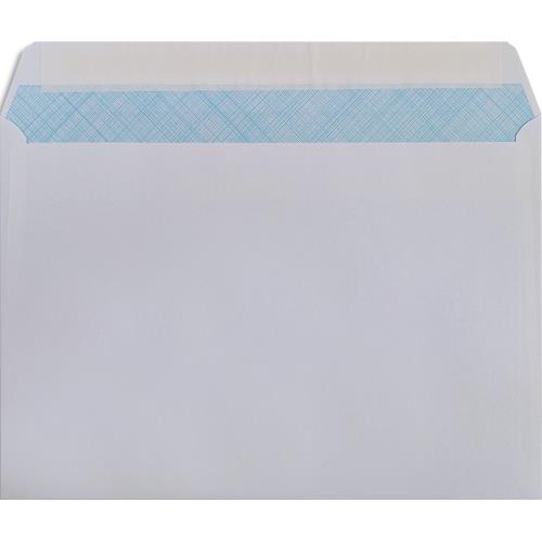 [900303] PERGAMY Boîte de 500 enveloppes Blanches 80g C5 162x229 mm fenêtre 45x100 mm auto-adhésives