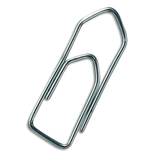 [900478] PERGAMY Boîte de 100 attaches lettre 45mm en acier galvanisé et bout chevron