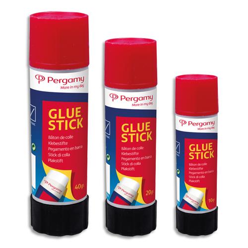 [900780] PERGAMY Bâton de colle Blanche 20g, Lavable
