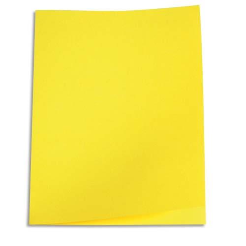 [903326] PERGAMY Paquet de 250 sous-chemises papier 60 grammes coloris Jaune vif