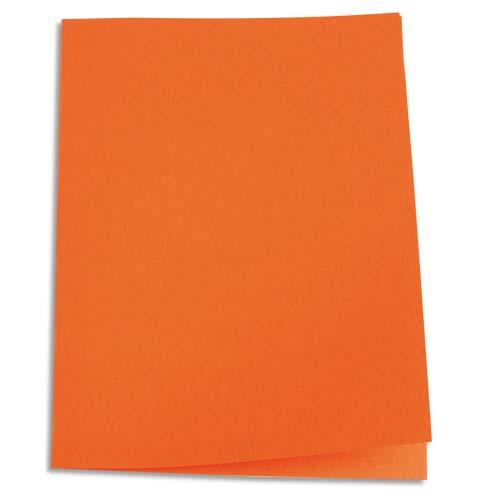 [903342] PERGAMY Paquet de 250 sous-chemises papier 60 grammes coloris Orange vif