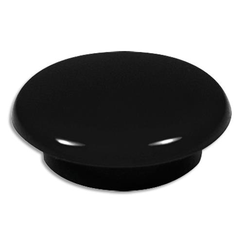 [910997] Boîte de 16 aimants 11 mm ronds Noir