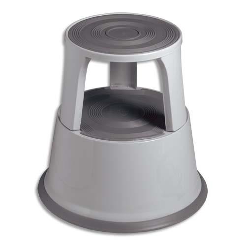 [913748] WONDAY Marchepied diamètre 43.5 cm hauteur 43cm coloris Gris