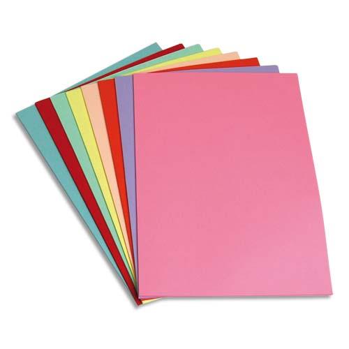 [928914] PERGAMY Paquet de 50 sous-chemises papier 60 grammes coloris Assortis