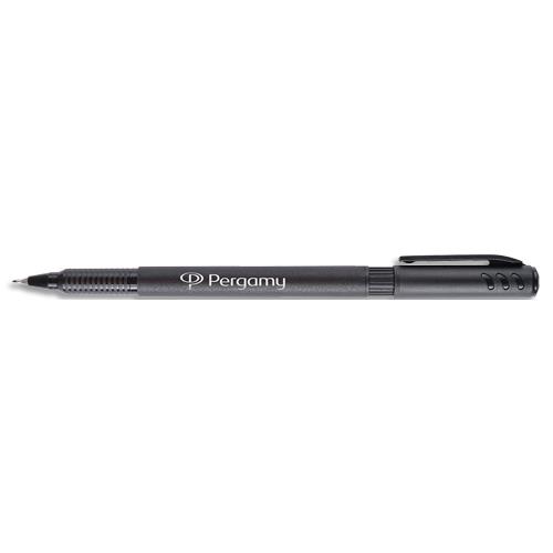 [961078] PERGAMY Stylo feutre pointe fine Noir