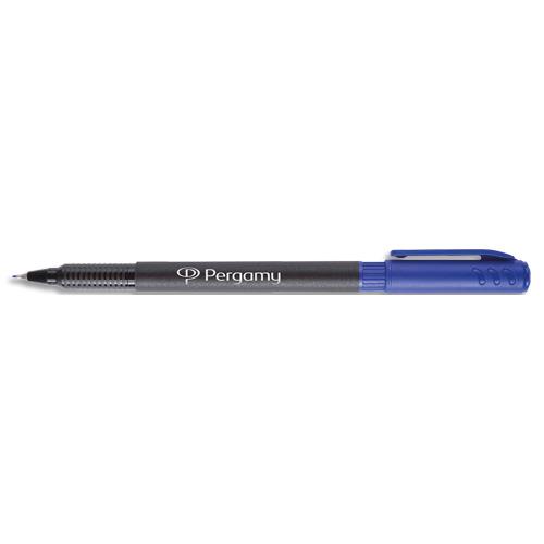 [961080] PERGAMY Stylo feutre pointe fine Bleu