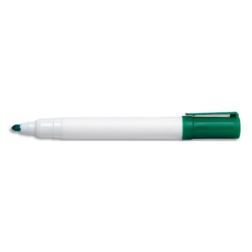 [961234] PERGAMY Marqueur effaçable à sec corps plastique pointe ogive Vert