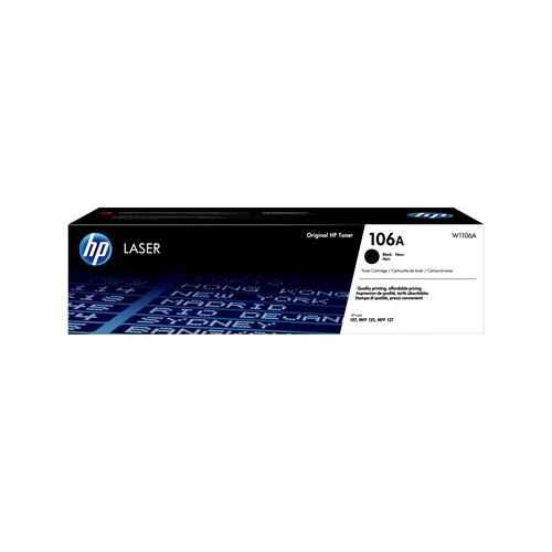 [447023] HP Cartouche toner 106A noir W1106A (dont eco-taxe de 0,20 €)