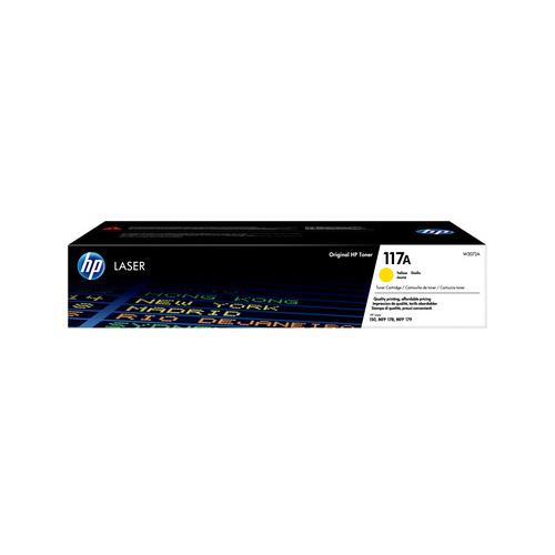[447024] HP Cartouche toner 117A jaune W2072A (dont eco-taxe de 0,08 €)
