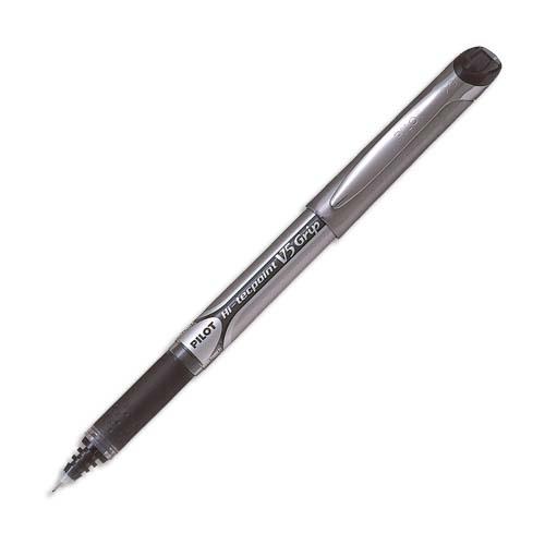 [149042] PILOT Stylo roller grip pointe aiguille 0,5 mm Noir V5 grip