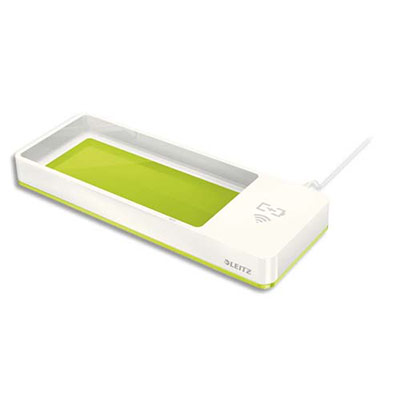[310872] LEITZ Plumier DUAL avec chargeur à induction - Vert (dont eco-taxe de 0,06 €)