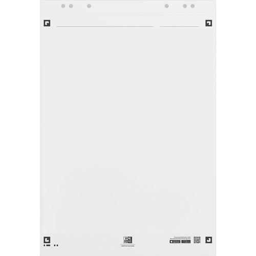 [149244] OXFORD Bloc pour les réunions SMARTCHART connecté 20 feuilles unies. Format 65x100cm