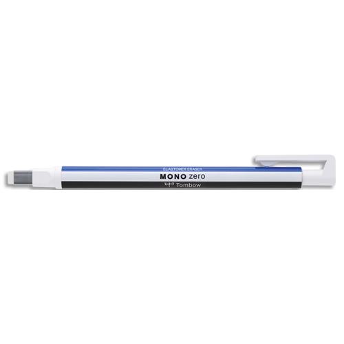 [411660] TOMBOW Stylo gomme MONO ZERO. Pointe rectangulaire de 2,5mm. Rétractable et rechargeable.