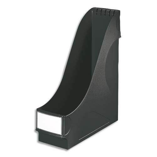 [429536] LEITZ Porte-revues PP avec large poignée - Noir - H32 x P29 cm - Dos 9 cm