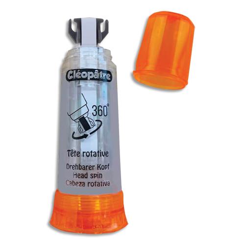 [445665] CLEOPATRE Blister 1 roller de correction Effac'Encre 360° tête rotative + 2 recharges