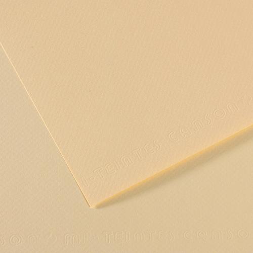 [445721] CANSON Feuille MI-TEINTES® 50X65 160g ivoire 111