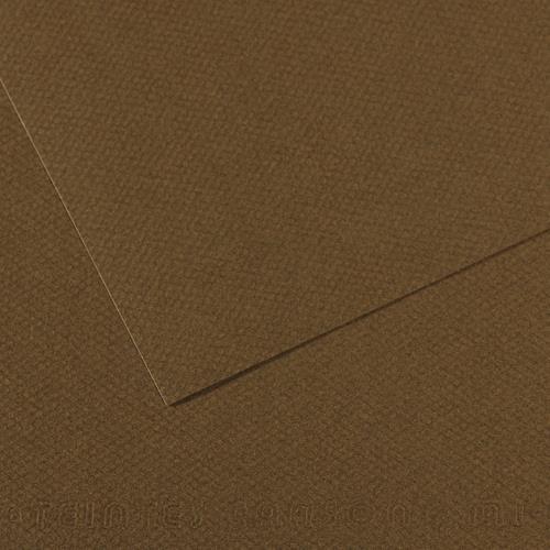 [445726] CANSON Feuille MI-TEINTES® 50X65 160g marron foncé 501