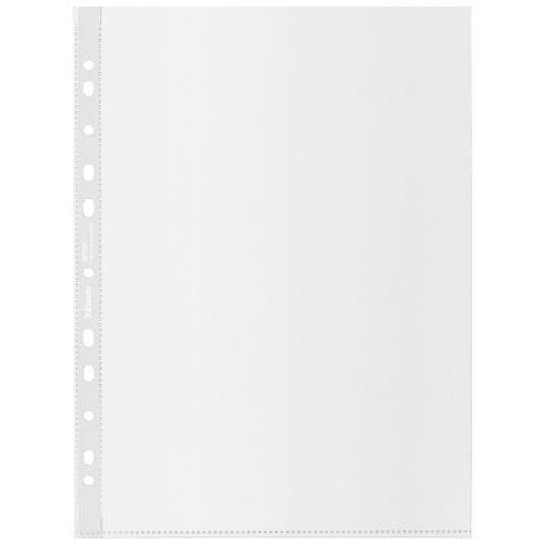 [447221] LEITZ Boîte de 50 pochettes perforées Leitz Recycle, A4, coloris transparent