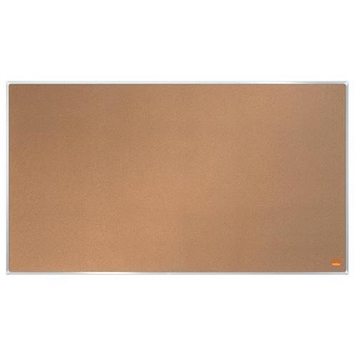 [447299] NOBO Tableau d'affichage Widescreen en liège Impression Pro - 710 x 400 mm - 1915414 (dont eco-taxe mobilier de 0,20 €)