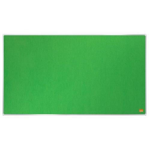 [447336] NOBO Tableau d'affichage Widescreen en feutre Impression Pro - 710 x 400 mm - vert - 1915424 (dont eco-taxe mobilier de 0,18 €)