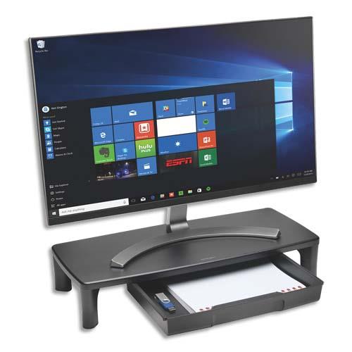 [447341] KENSINGTON Support pour écran, SmartFit, avec tiroir, noir, K55725EU