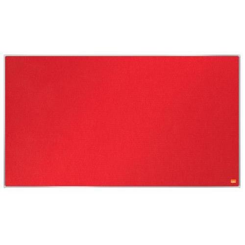 [447360] NOBO Tableau d'affichage Widescreen en feutre Impression Pro - 890 x 500 mm - rouge - 1915420 (dont eco-taxe mobilier de 0,28 €)