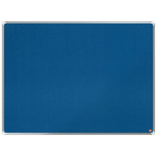 [447367] NOBO Tableau d'affichage en feutre Premium Plus - 1200 x 900 mm - bleu - 1915189 (dont eco-taxe mobilier de 0,59 €)
