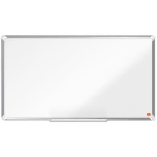 [447382] NOBO Tableau blanc émaillé Premium Plus magnétique 890 x 500 mm - Blanc - 1915366 (dont eco-taxe mobilier de 0,48 €)