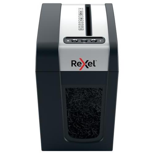 [447498] REXEL Destructeur Secure MC3-SL ''SLIM'' 3 feuilles+agrafes/trombone, coupe micro, P5, corb 10L 2020131EU (dont eco-taxe de 0,71 €)