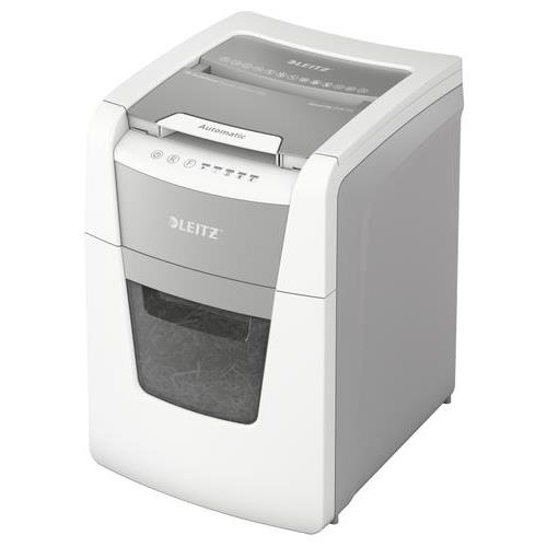 [447632] LEITZ Destructeur IQ Auto+ SmallOffice 100f auto/6f man+CB, tromb/agraf,coupe micro,P5,corb 34L 80120000 (dont eco-taxe de 2,50 €)