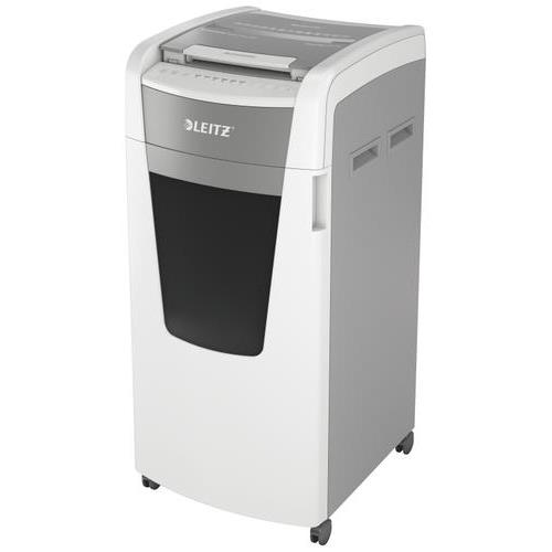 [447653] LEITZ Destructeur IQ OfficePro 600 600f/10f man+CB, tromb/agraf, coupe micro, P5, corbeill 110L 80180000 (dont eco-taxe de 5,00 €)