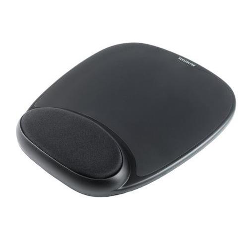 [447724] KENSINGTON Tapis de souris en gel, repose-poignets intégré, noir 62386