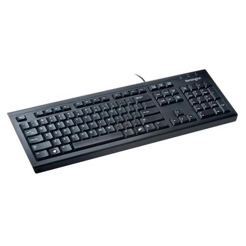 [447727] KENSINGTON Clavier filaire Valukeyboard - noir - 1500109BE (dont eco-taxe de 0,11 €)
