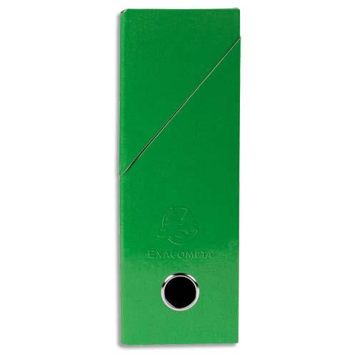 [155440] EXACOMPTA Boîte de transfert Iderama, carte lustrée pelliculée, dos 9 cm, 34x25,5cm, coloris Vert foncé