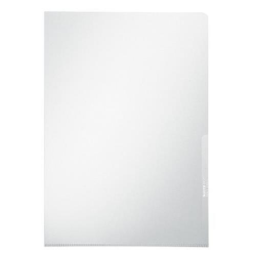 [447866] LEITZ Sachet de 100 pochettes-coin Leitz Premium A4 en PVC transparent lisse 150µ