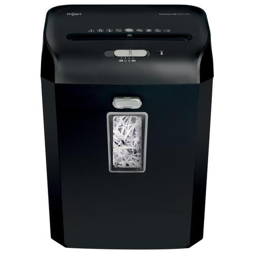 [447926] REXEL Destructeur Promax QS RES1123 détruit 6 feuilles, coupe droite, sécurité P2,corbeille 23L 2104584EU (dont eco-taxe de 0,71 €)