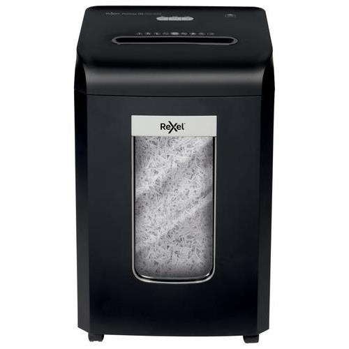 [447933] REXEL Destructeur Promax QS RSX1538 détruit 15 feuilles,coupe croisée,sécurité P4,corbeille 38L 2104587EU (dont eco-taxe de 1,75 €)