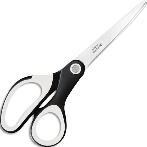 [448304] LEITZ Ciseaux WOW revêtement titane, 205mm - Noir - 53192195