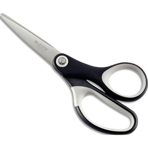 [448306] LEITZ Ciseaux Titane 150mm Blister - noir - 54156095