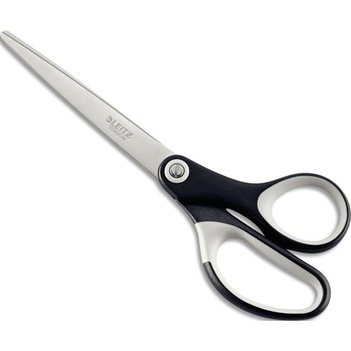[448308] LEITZ Ciseaux Titane 180mm Blister - noir - 54166095