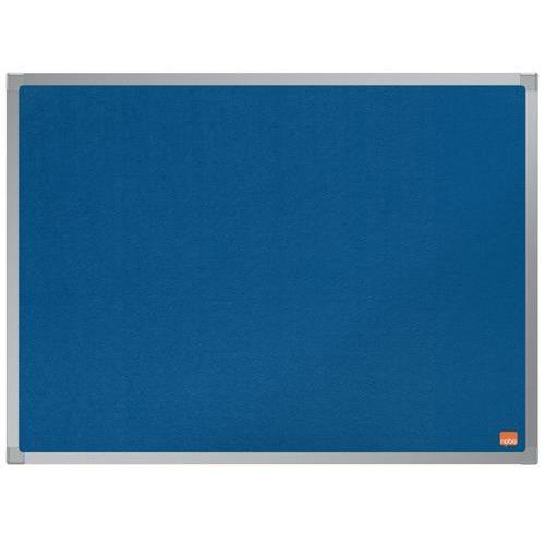 [448347] NOBO Tableau d'affichage en feutre Essence 600x450 mm - bleu - 1915201 (dont eco-taxe mobilier de 0,15 €)