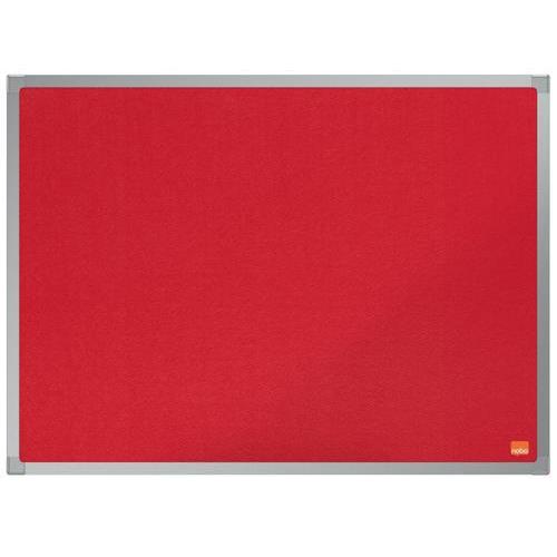[448348] NOBO Tableau d'affichage en feutre Essence 600x450 mm - rouge - 1915202 (dont eco-taxe mobilier de 0,15 €)