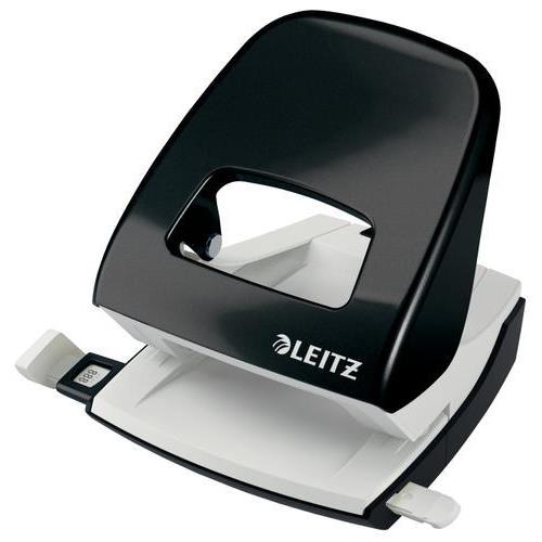 [448421] LEITZ Perforateur de bureau en métal NeXXt WOW - Noir - 50081295