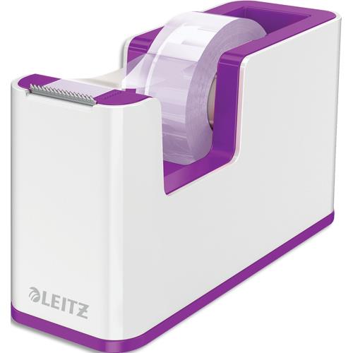 [448509] LEITZ Dévidoir avec adhésif - violet - Dual - 53641062