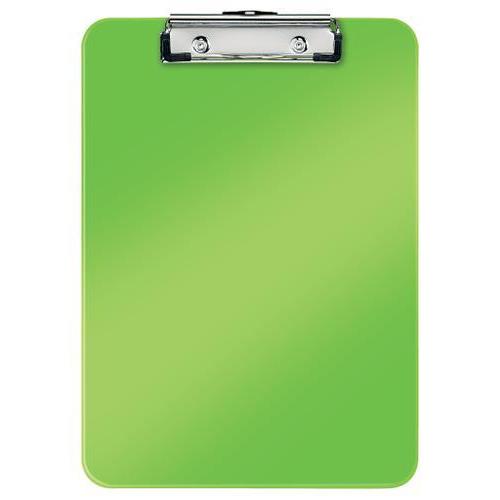 [448975] LEITZ Porte-blocs WOW A4, capacité 75 feuilles. Dimensions : L22,8 x H1,7 x P32 cm. Coloris vert
