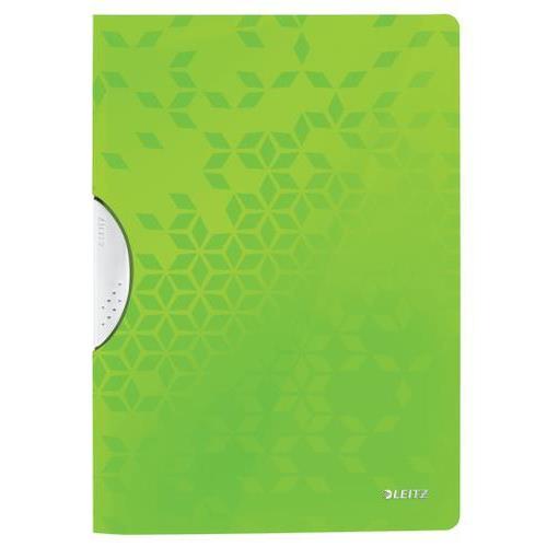 [448992] LEITZ Chemise à clip COLORCLIP WOW en polypropylène opaque 5/10ème. Coloris vert