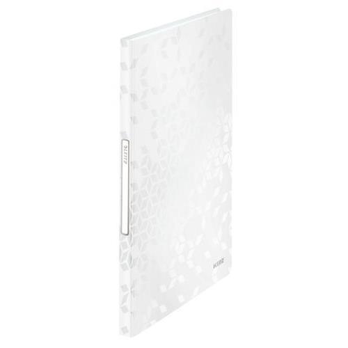 [449060] LEITZ Protège-documents WOW en polypropylène 40 pochettes, 80 vues. Coloris Blanc